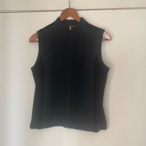 Obermeyer elegant velvet and Wool women's apres ski vest